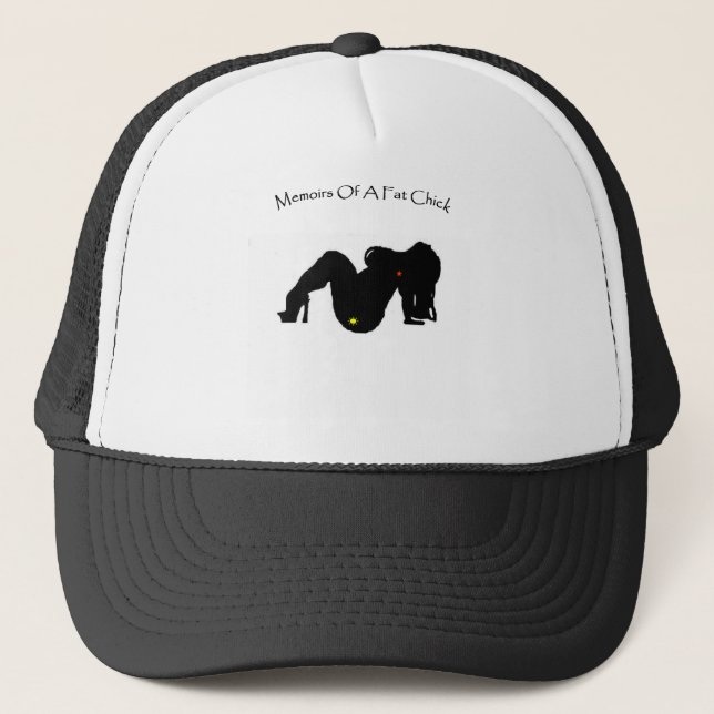 Memoirs Of A Fat Chick Trucker Hat (Front)