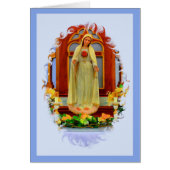 Memorare Prayer Card - Fatima Image (Front)