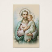 Memorare Prayer St. Joseph & Jesus Holy Card | Zazzle