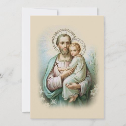 Memorare Prayer  St Joseph  Jesus Prayer Card