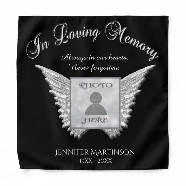 Memorial | Add Photo Bandana (Front)