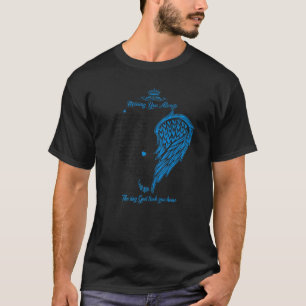 Memorial Angel Wing Missing You Always Loving Memo T-Shirt