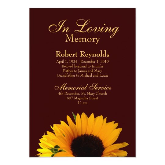 Memorial / Announcement