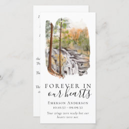 Memorial Bookmark | Forever in Our Hearts