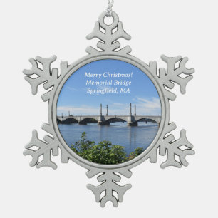 Memorial Bridge, Springfield, MA Ornament