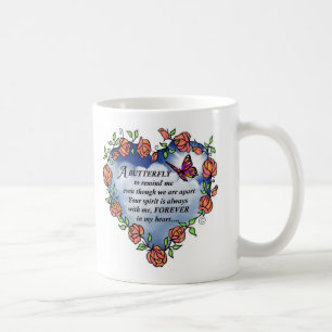 Memorial Butterfly Poem Coffee Mug