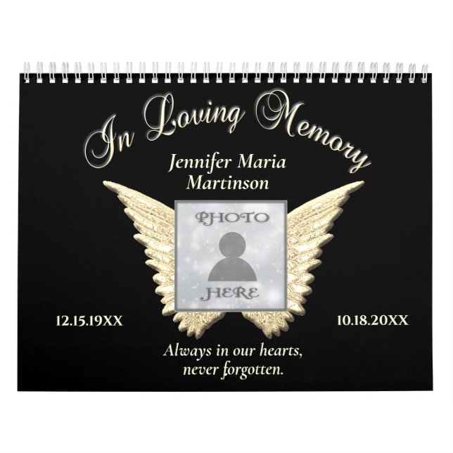 Memorial Calendar (Cover)