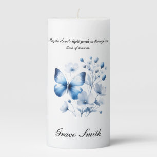Memorial Candle Butterflies