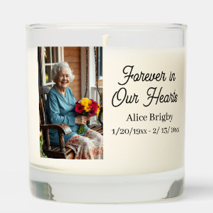Memorial Candle Keepsake   Photo 