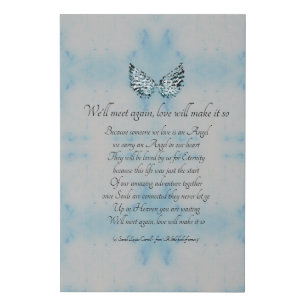 memorial canvas - we'll meet again