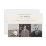 Memorial Card Memorial Card