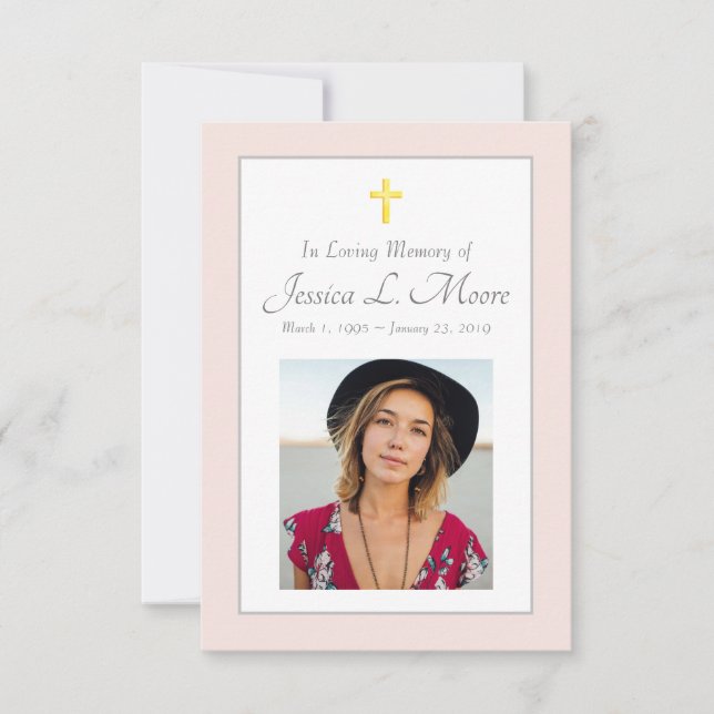 Memorial Card (Front)