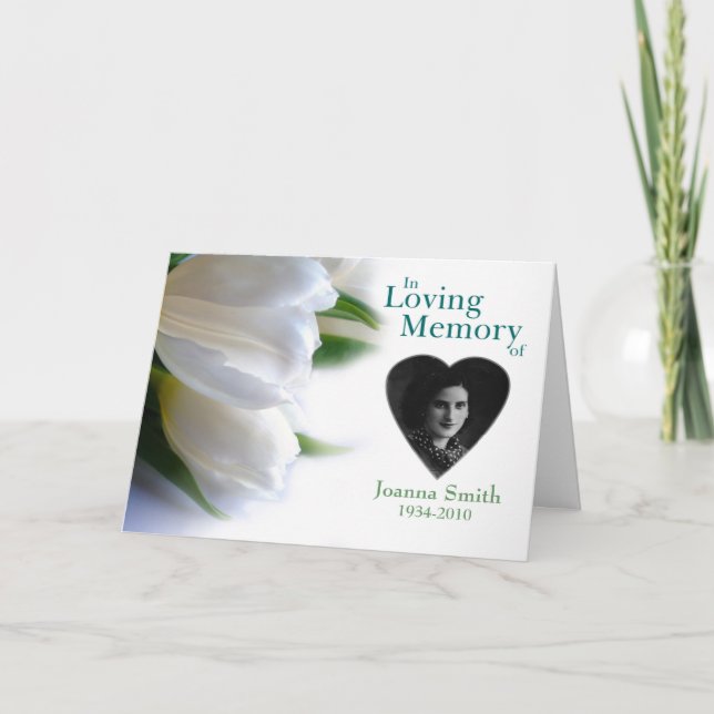 Memorial Card (Front)