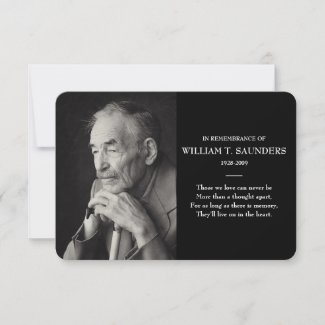 Laminated Memorial Cards - TopMemorial