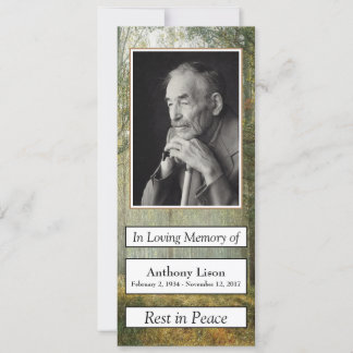 Memorial Card