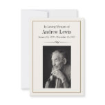 Memorial Card Memorial Card