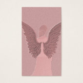 Memorial Card | Pink Angel (Front)