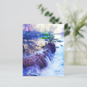 memorial card water haze (Standing Front)