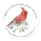 Memorial Cardinals Appear A Floral Funeral Favor