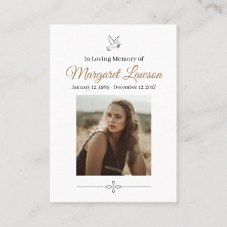 Memorial Cards