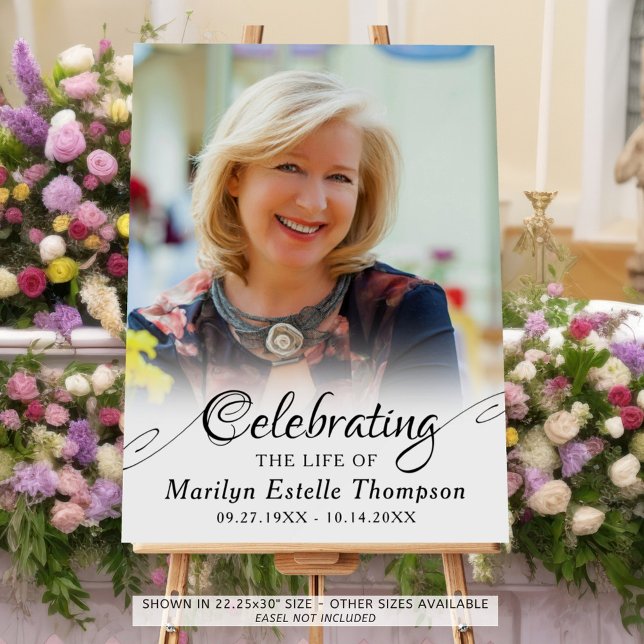 Memorial CELEBRATING THE LIFE OF Photo  Foam Board (Creator Uploaded)