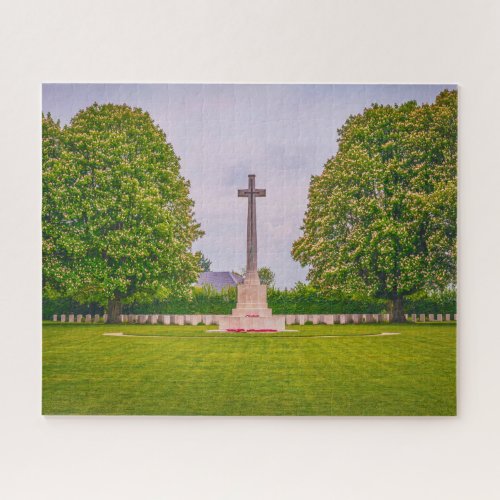 Memorial Cemetery Normandy France Jigsaw Puzzle