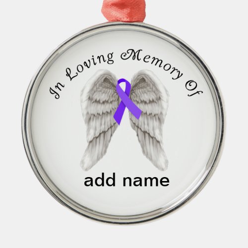 Memorial Christmas Ornament Pancreatic Cancer