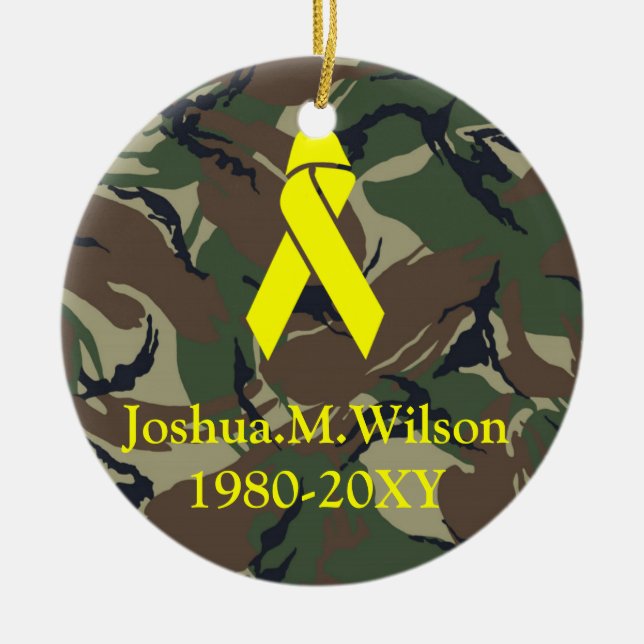 memorial Christmas Ornaments (Front)