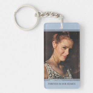 Memorial - Clouds - We Know You Would Be With Us Keychain