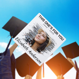 Memorial Custom Photo Tribute Keepsake Graduation Cap Topper