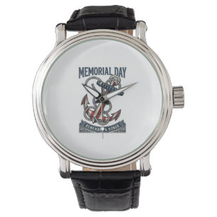 Memorial Day Anchor Remember Honor Vintage Shirt_1 Watch