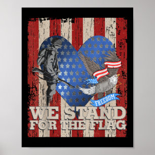 Memorial Day And Patriotic American For Military  Poster