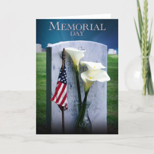 Memorial Day Arlington National Cemetery Card