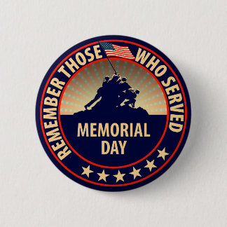 Memorial Day Button