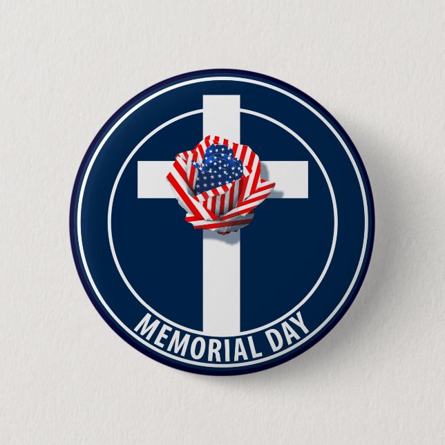 Memorial Day Button (Front)