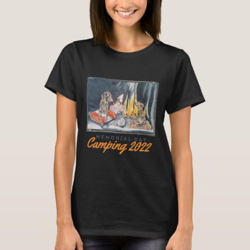Memorial Day Camping 2022 T_Shirt