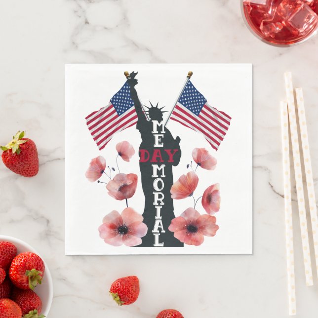 Memorial Day celebration  Napkins (Insitu)