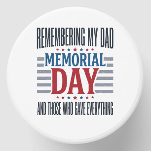 Memorial Day Dad Tribute Patriotic Mini Candle Favors