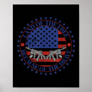 Memorial Day Design For Usa Military Men And Women Poster
