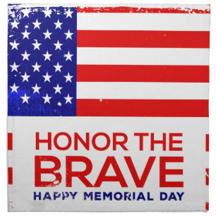Memorial Day grunge Napkin