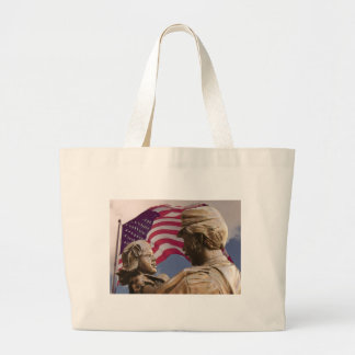 Memorial Day Homecoming Large Tote Bag