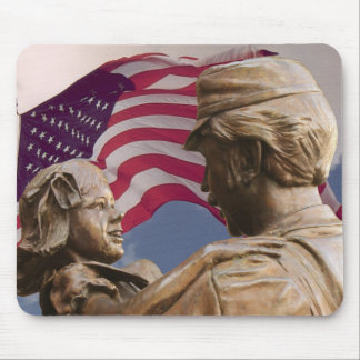 Memorial Day Homecoming Mouse Pad
