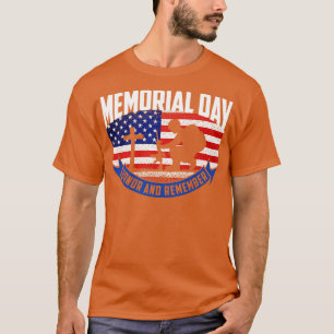 Memorial day honor and remember T-Shirt
