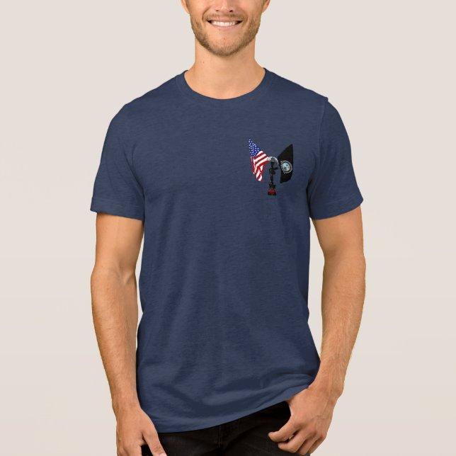 Memorial Day Honoring Fallen Combat Controllers Tri-Blend Shirt (Front)