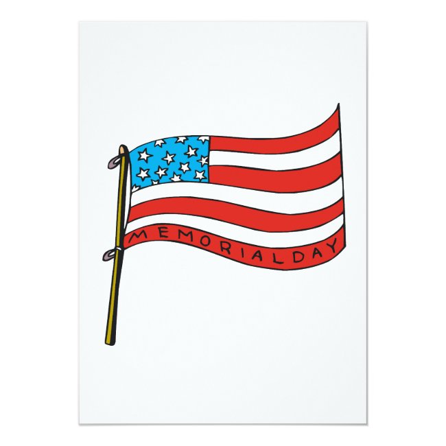 Memorial Day Invitation