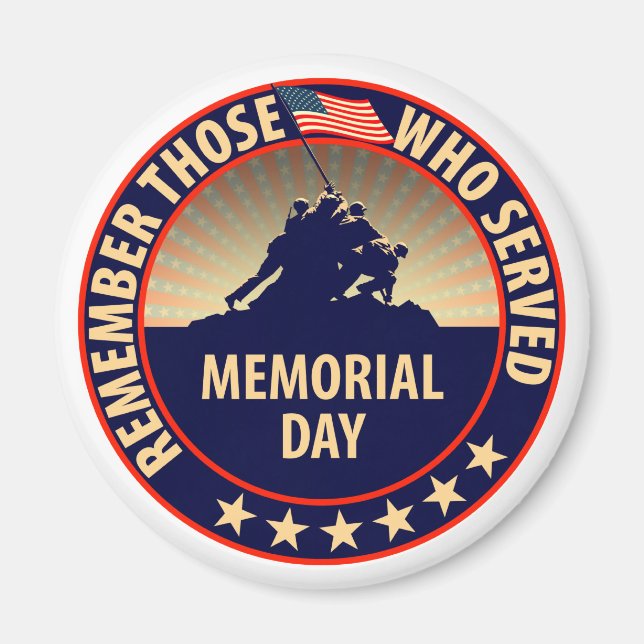 Memorial Day Magnet (Front)