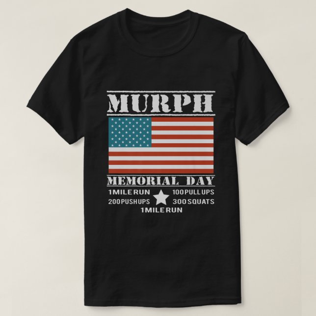Memorial Day Murph T-Shirt (Design Front)