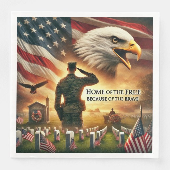Memorial Day Napkins (Front)