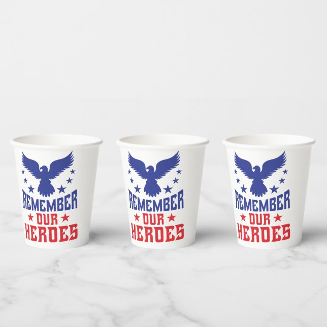 Memorial Day Paper Cups (Multi)