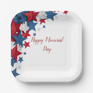 Memorial Day Paper Plates